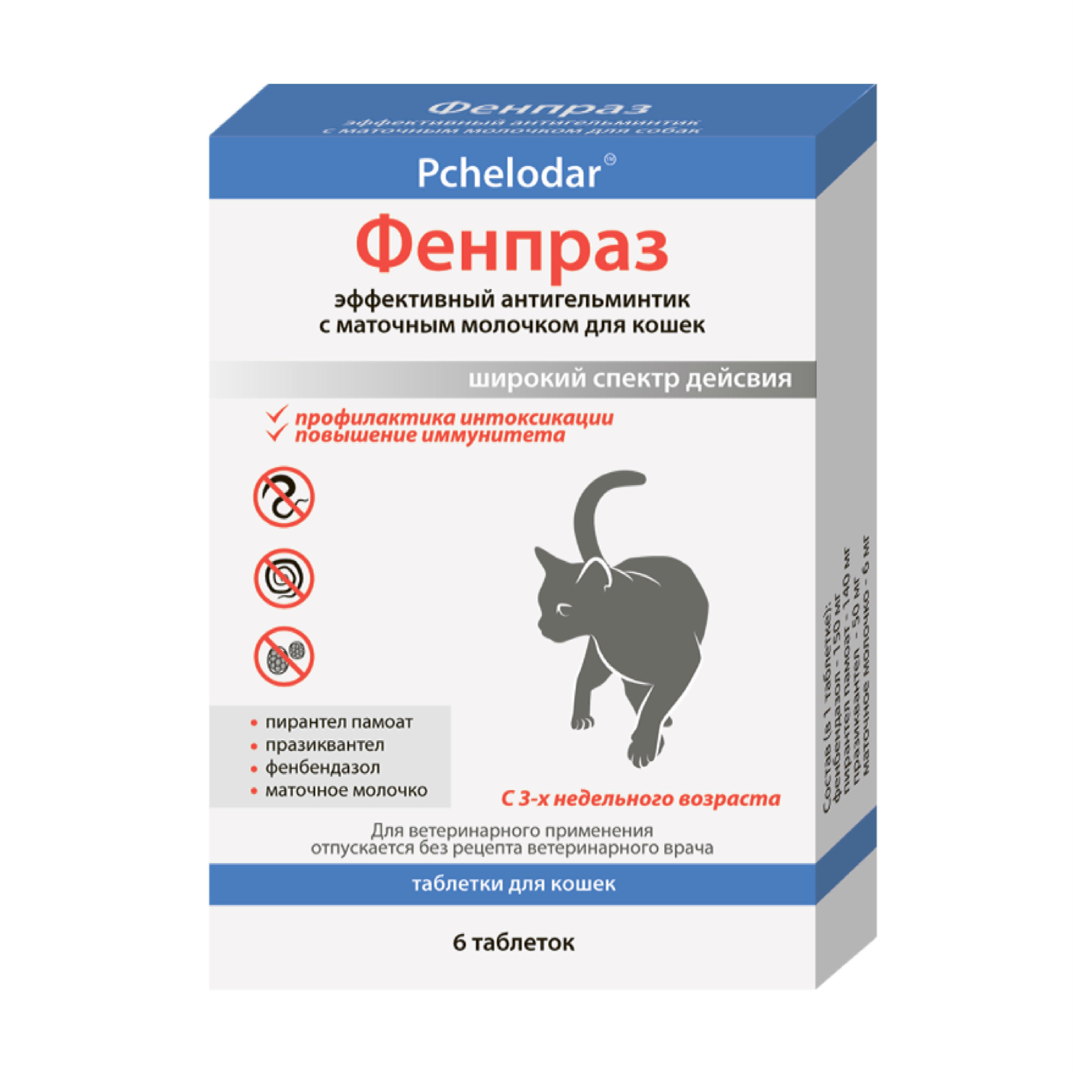 Фенпраз для кошек инструкция