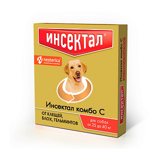 Инсектал Комбо Капли для собак 25-40кг 3 шт.