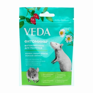 ФИТОМИНЫ функц. корм для грызунов, 50 г ФИТОМИНЫ функц. корм для грызунов, 50 г