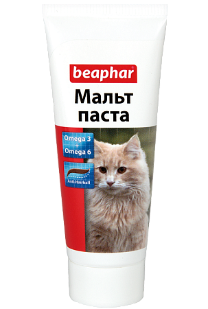 Беафар Мальт-паста д/вывода шерсти из ЖКТ  25г
