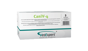 Одношаговый экспресс-тест CaniV-4 д/с для выявления антител против эрлихий, боррелий и анаплазм №5