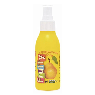 Парфюмерная вода Frutty Груша для собак и кошек 100мл Парфюмерная вода Frutty Груша для собак и кошек 100мл