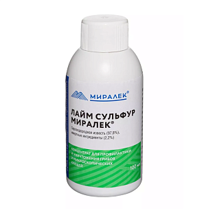 Лайм Сульфур МИРАЛЕК, 100 мл (25 фл/кор) Лайм Сульфур МИРАЛЕК, 100 мл (25 фл/кор)
