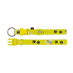 Ошейник "Woof"XХS-ХS, 15-25/10 mm желтый Ошейник "Woof"XХS-ХS, 15-25/10 mm желтый