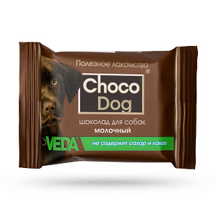 Шоколад молочный CHOCO DOG 15 г   №40