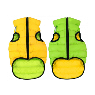 КОЛЛАР/Куртка двусторонняя AiryVest р-р XS 25см салатово-желтая КОЛЛАР/Куртка двусторонняя AiryVest р-р XS 25см салатово-желтая