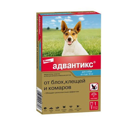 Адвантикс  д/собак  4-10 кг №1