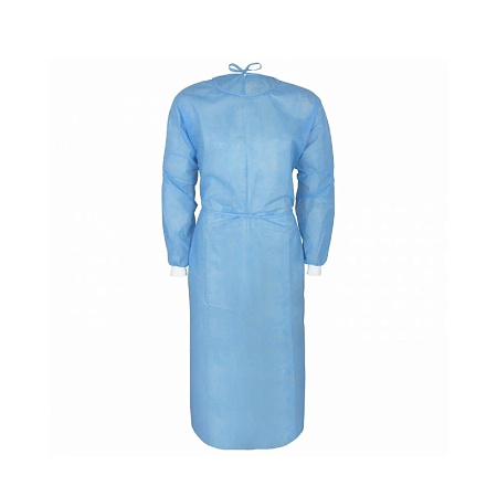 Халат хирургический СТЕРИЛЬНЫЙ пл.25 рукав на МАНЖЕТЕ 140см Пелегрин