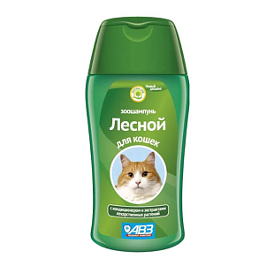 Зоошампунь "Лесной" для кошек, 180 мл Зоошампунь "Лесной" для кошек, 180 мл