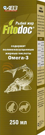 ФИТОДОК Рыбий жир 250 мл (стекл.флакон)