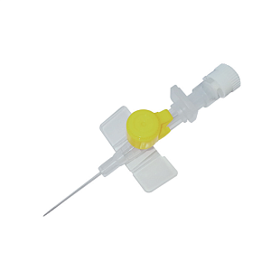 Катетер-канюля в/переф.вен G24 желтый с портом (0,70*19мм) SF MEDICAL PRODUCTS