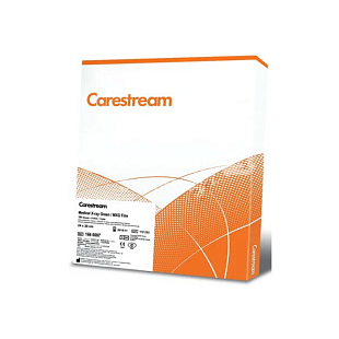 Пленка мед. рентгеновская 24*30 100штук/уп.зеленая Carestream