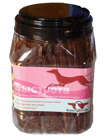 БЫСТРОТА(сушен. утиная грудка), 750гр