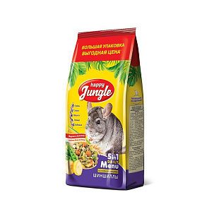 Корм Happy Jungle для шиншилл 900 г