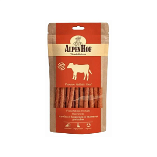 АльпенХофф Колбаски баварские из телятины для собак 50 г