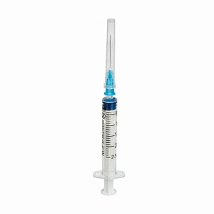 2 мл  Шприц о/р 3-х компонентный 23 G (0,6*32) ZHEJIANG HUAFUMEDICAL ( 2,5 мл)