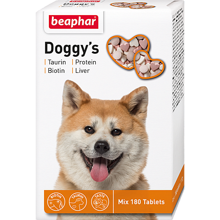 Беафар Витамины д/собак смесь «Doggy`s MIX», 180 т.