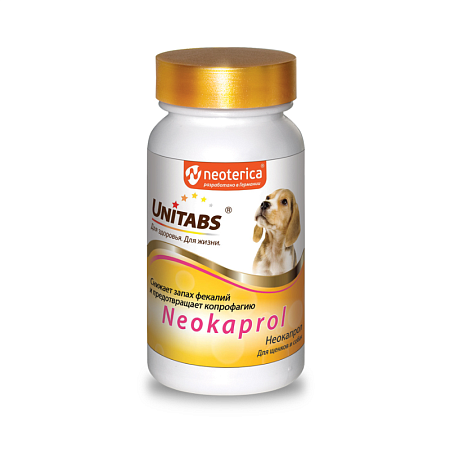 Юнитабс Neokaprol для собак и щенков, 100таб