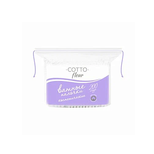 Ватные палочки Cotto Fleur classic №200 шт. пакет