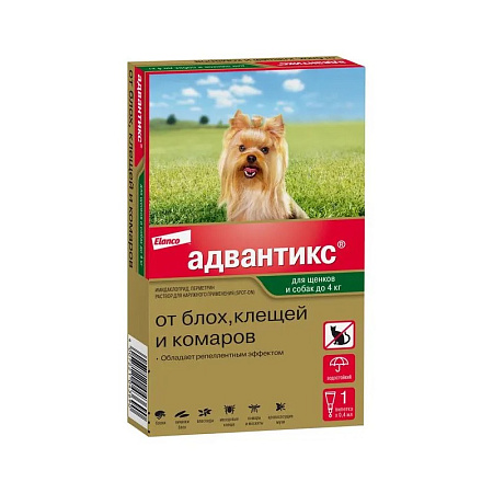 Адвантикс д/собак до 4 кг №1