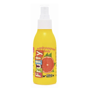 Парфюмерная вода Frutty Грейпфрукт для собак и кошек 100мл Парфюмерная вода Frutty Грейпфрукт для собак и кошек 100мл