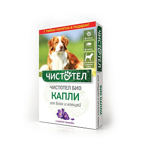 Капли Чистотел-Био с лавандой д/средних и крупных собак №2 (НЕ ЗАКАЗЫВАТЬ)