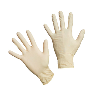 Перчатки лат.см. Н/СТ разм. 6-7 кр.S №100/50 пар опудр. VOGT MEDICAL