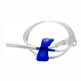 Игла-бабочка д/переф.вен G23 синяя SFM HOSPITAL PRODUCTS Игла-бабочка д/переф.вен G23 синяя SFM HOSPITAL PRODUCTS