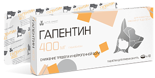 Гапентин 400 мг, 10 таб Нита МДЖ