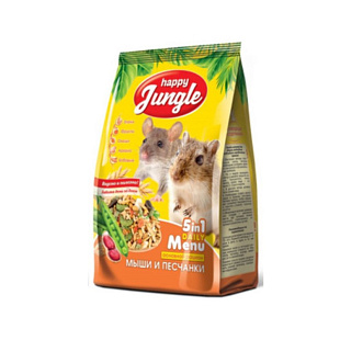 Корм Happy Jungle для мышей и песчанок 400 г