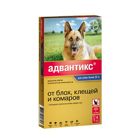 Адвантикс  д/собак более 25кг №1