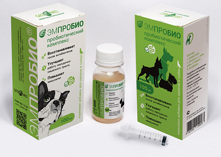 Кормовая добавка "Эмпробио. Для собак" 100мл