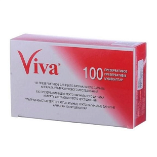 @Презерватив VIVA д/УЗИ №100 @Презерватив VIVA д/УЗИ №100