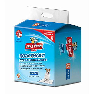 МрФреш Эксперт Подстилки Regular 40*60 (30шт)