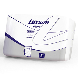 Пеленки впитывающие LUXSAN Basic/Normal 90*60 №30