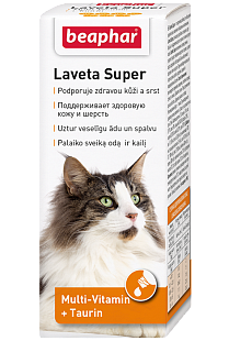 Беафар Витамины д/кошек «Laveta super», 50 мл