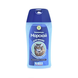 Зоошампунь "Морской" для длинношерстных кошек, 180 мл Зоошампунь "Морской" для длинношерстных кошек, 180 мл