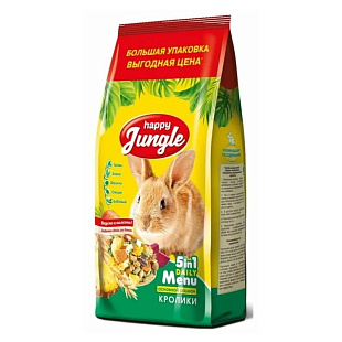 Корм Happy Jungle для кроликов 900 г