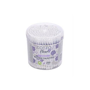 Ватные палочки Cotto Fleur №200 шт. банка