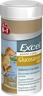 8in1 Excel Glucosamine + MSM 55 табл.(  есть  Май Тотем Флексавит для суставов для собак 100 г)