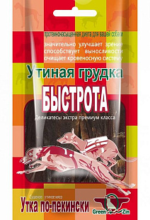 БЫСТРОТА (Сушеная утиная грудка) 80гр*30