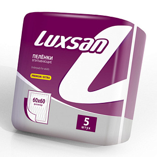 Пеленки впитывающие LUXSAN Premium/Extra 60*60 № 5