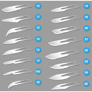 Лезвие "Парагон" № 15 стерильное (100шт./уп.)
